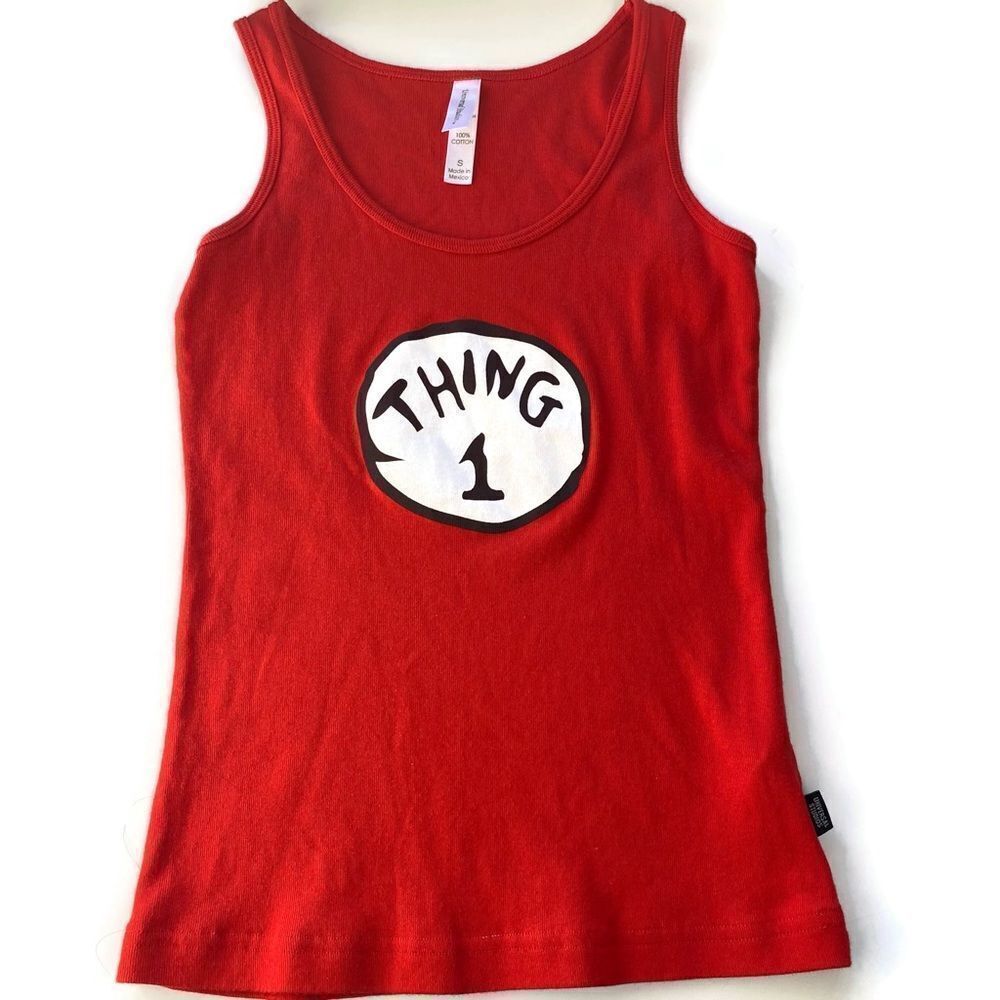 Universal Studios Thing 1 Tank Sz S
